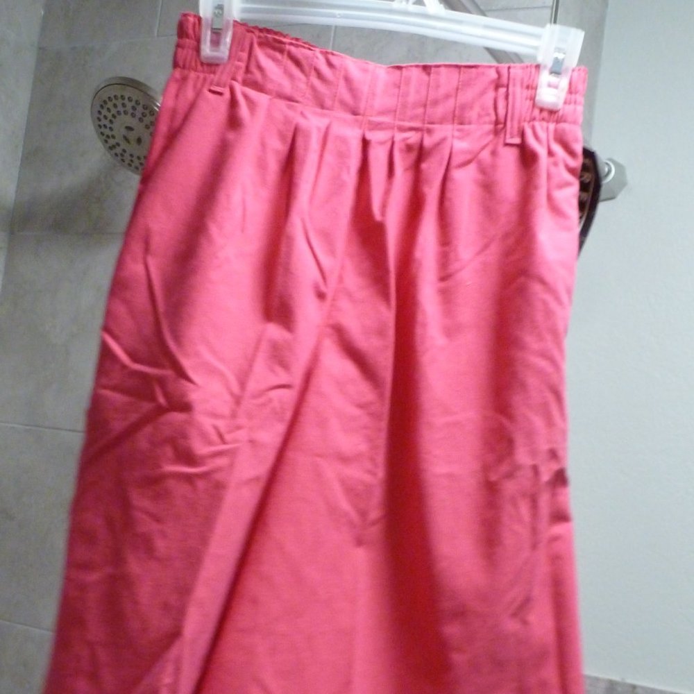 Vintage Split skirts Fuchsia shorts  w/pocketsNEW